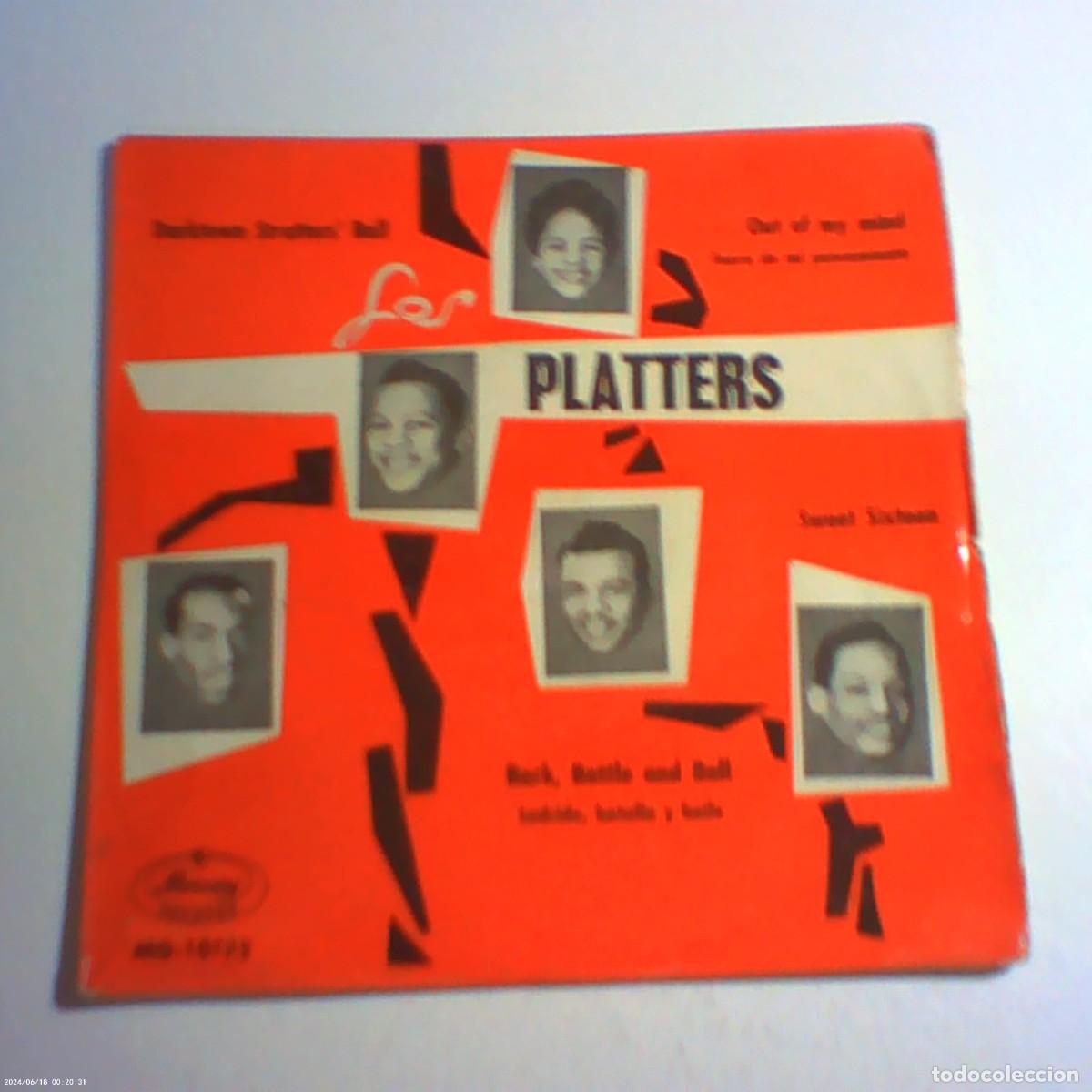 Discos de vinilo: single los platters. darktown strutters' ball + 3 temas. mercury 1959 spain (seminuevo, leer)