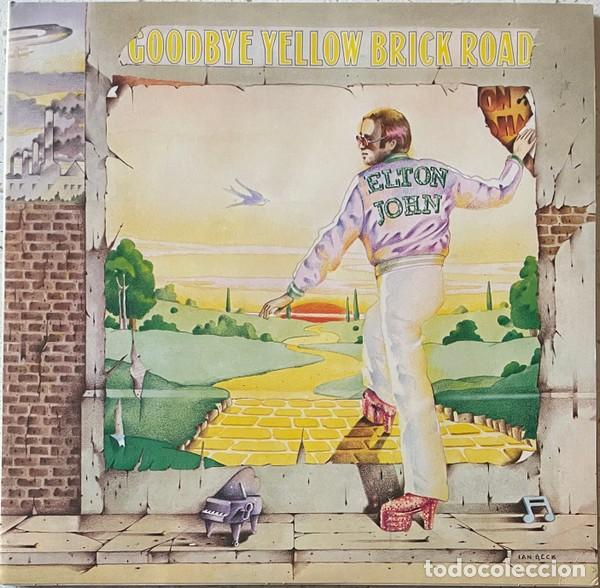 Discos de vinilo: vinilo UK 1973 Elton John - Goodbye Yellow Brick Road 2xLP,