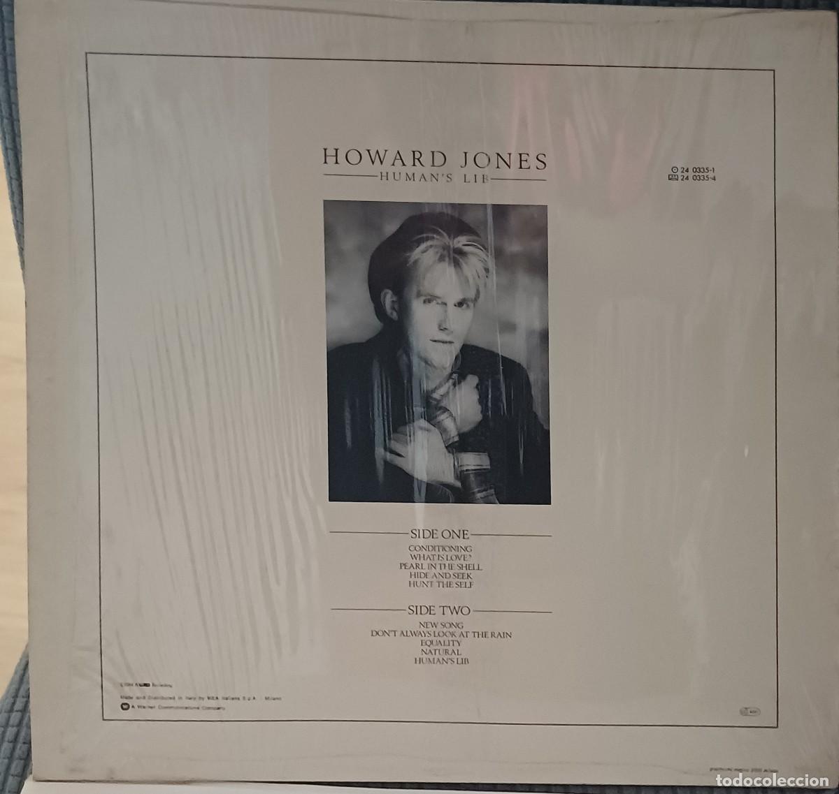 Discos de vinilo: LP - Howard Jones - Humans Lib - Foto 1