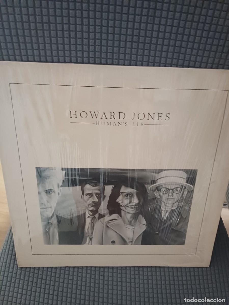 Discos de vinilo: LP - Howard Jones - Humans Lib - Foto 2