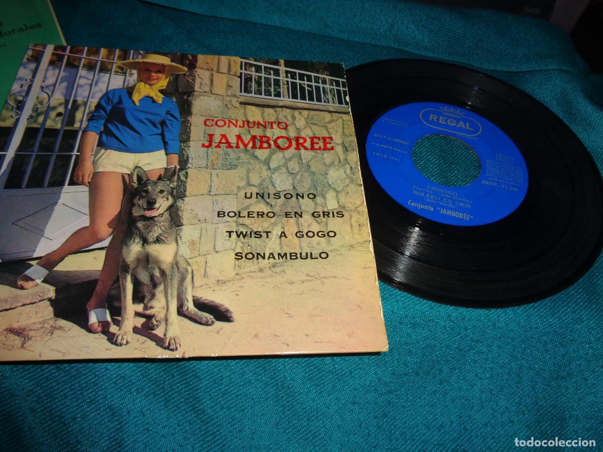Discos de vinilo: CONJUNTO JAMBOREE. UNISONO + 3. EP. REGAL, 1963(#)