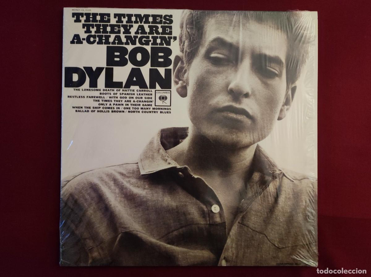 Discos de vinilo: Vinilo Folk - Bob Dylan - The Times They Are A-Changin' - Ed. Mono UE 2016 - Legacy - 180g