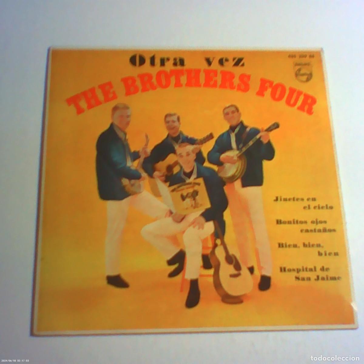 Discos de vinilo: single otra vez the brothers four. jinetes en el cielo +3 temas. philips 1962 spain (seminuevo)