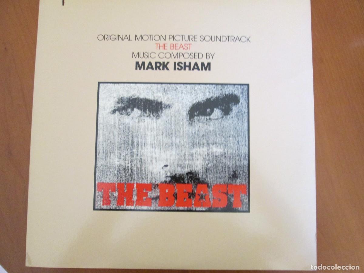 Discos de vinilo: LP The Beast. Original Motion Picture Soundtrack. Mark Isham. Muy buen estado