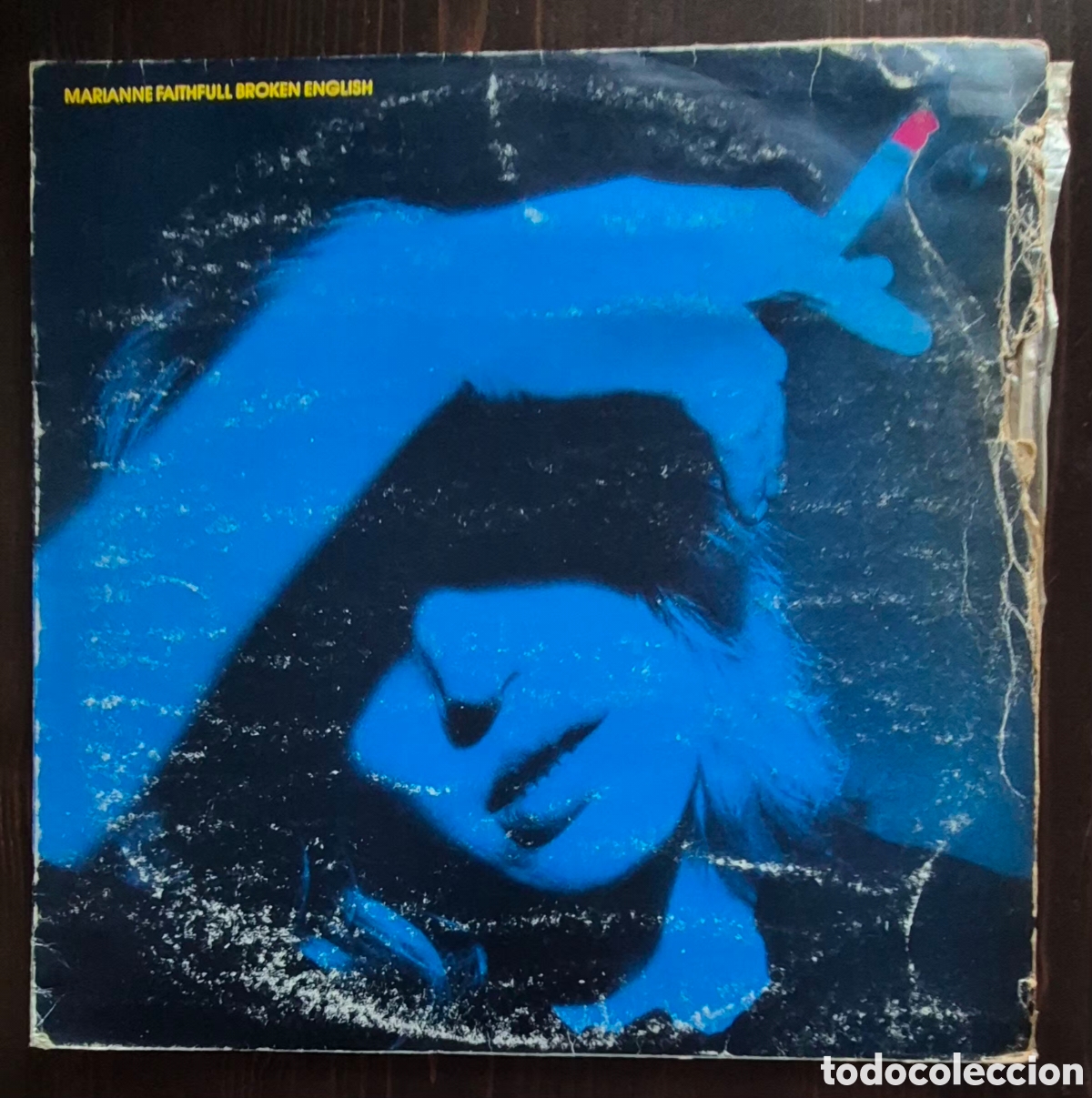 Discos de vinilo: LP - MARIANNE FAITHFULL - BROKEN ENGLISH - 1979 ESPA&Ntilde;A