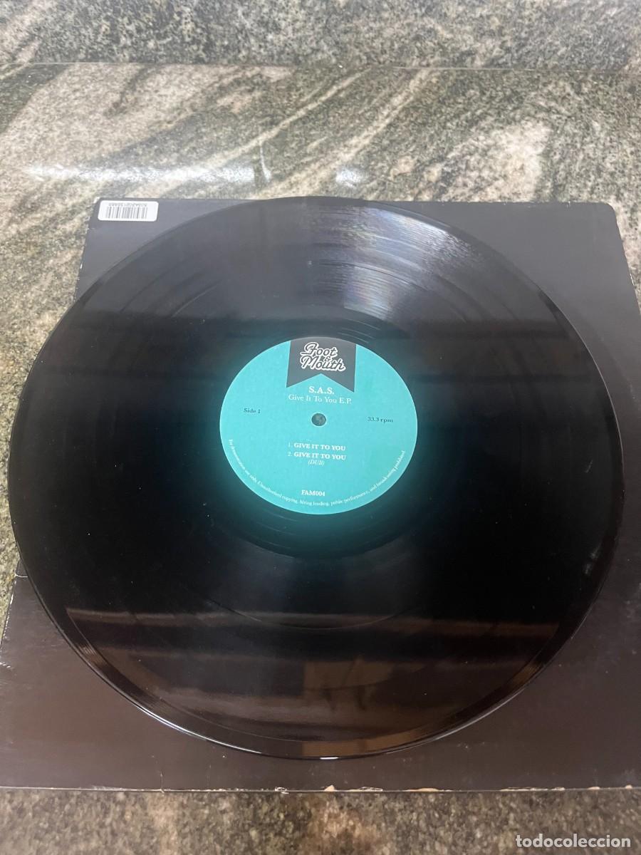 Discos de vinilo: S.A.S. Give It To You EP - Foto 2