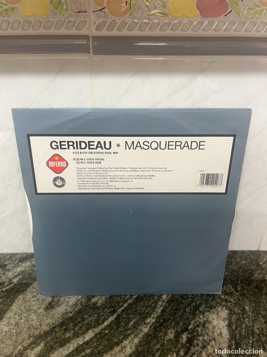 Discos de vinilo: Gerideau &lrm;&ndash; Masquerade - Foto 2