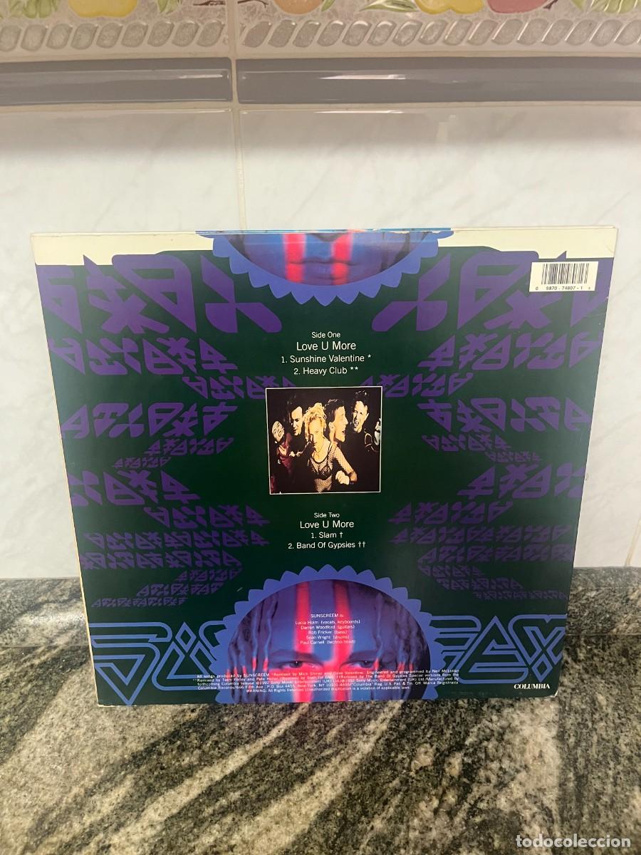 Discos de vinilo: Sunscreem Love U More - Foto 2
