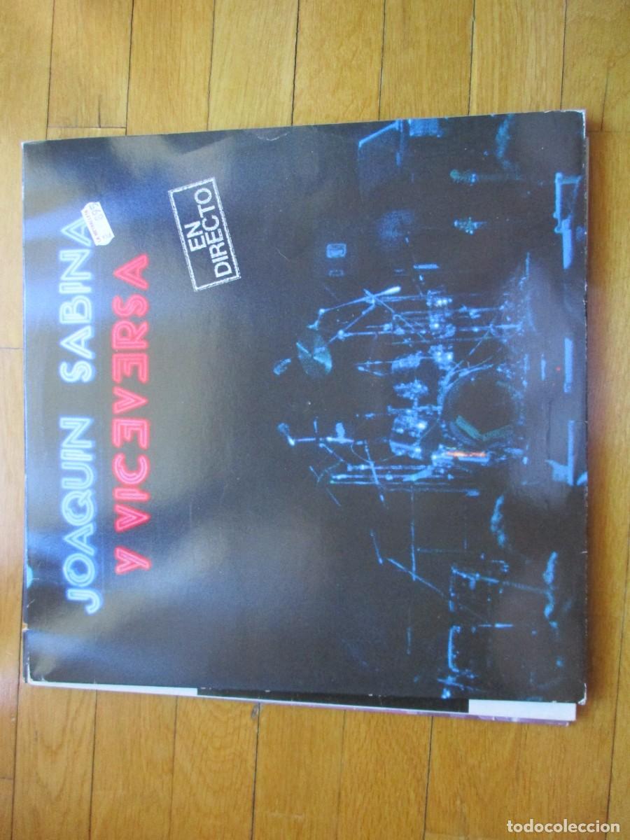Discos de vinilo: JOAQUIN SABINA - J.S. Y VICEVERSA