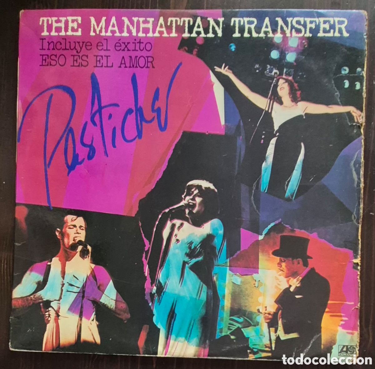 Discos de vinilo: LP - THE MANHATTAN TRANSFER - PASTICHE - 1978 ESPA&Ntilde;A