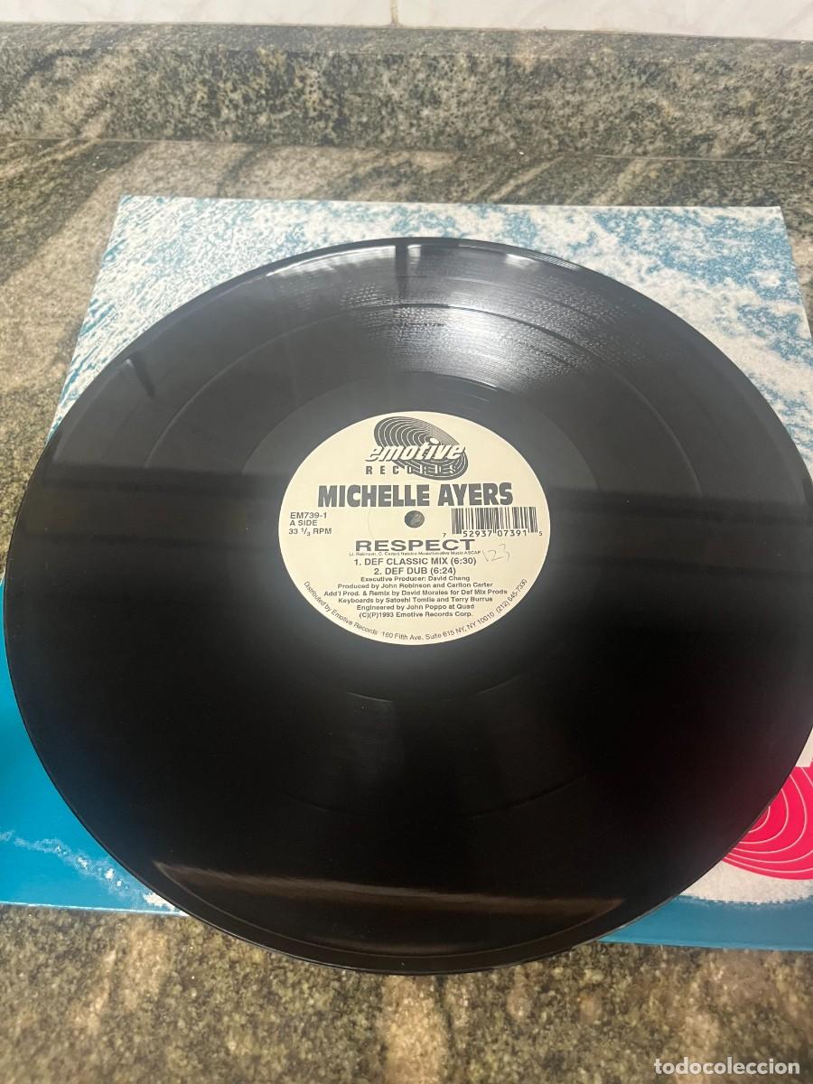 Discos de vinilo: Michelle Ayers Respect (David Morales Remixes) - Foto 2