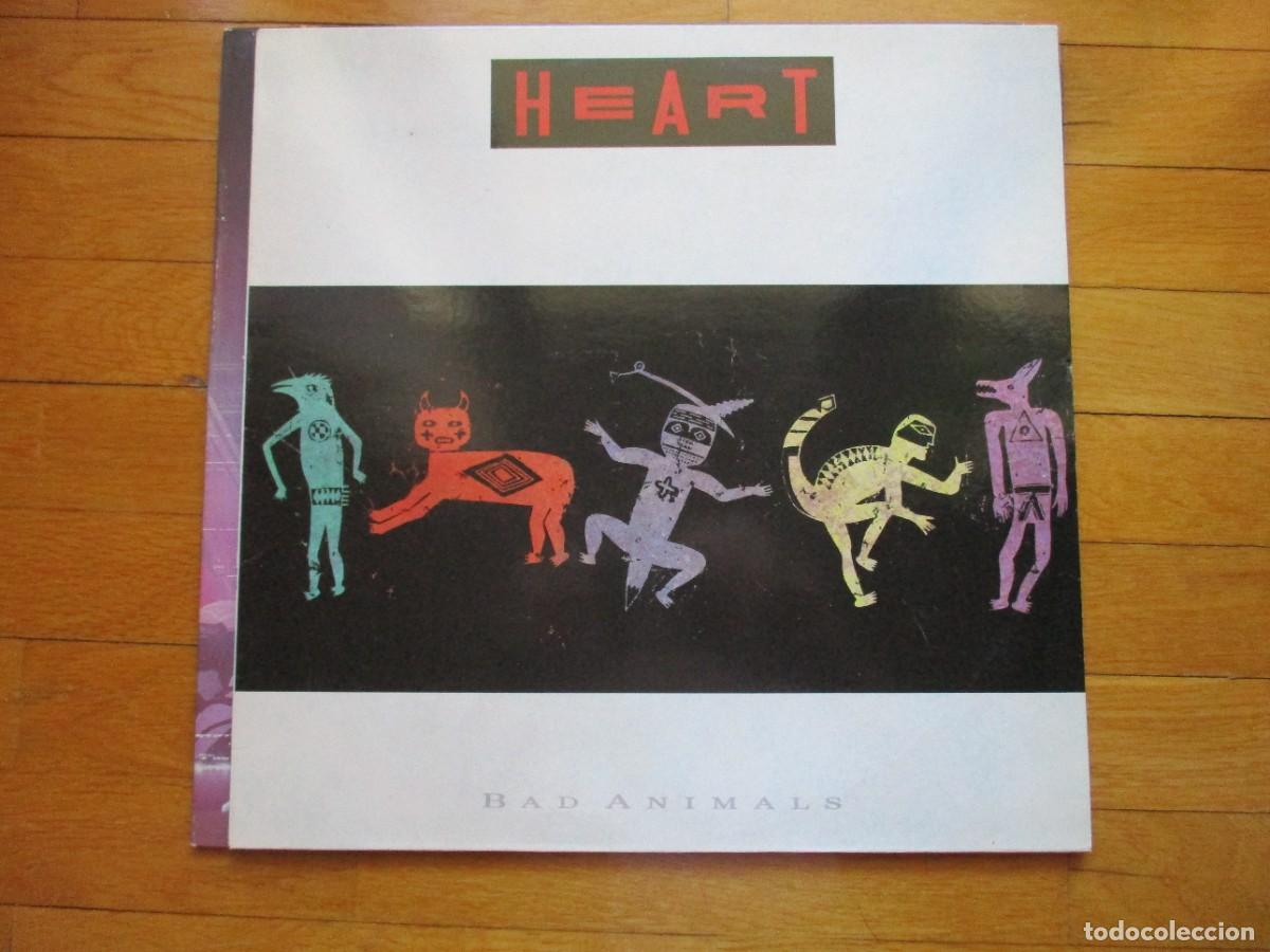 Discos de vinilo: HEART - BAD ANIMALS 1987 ROCK