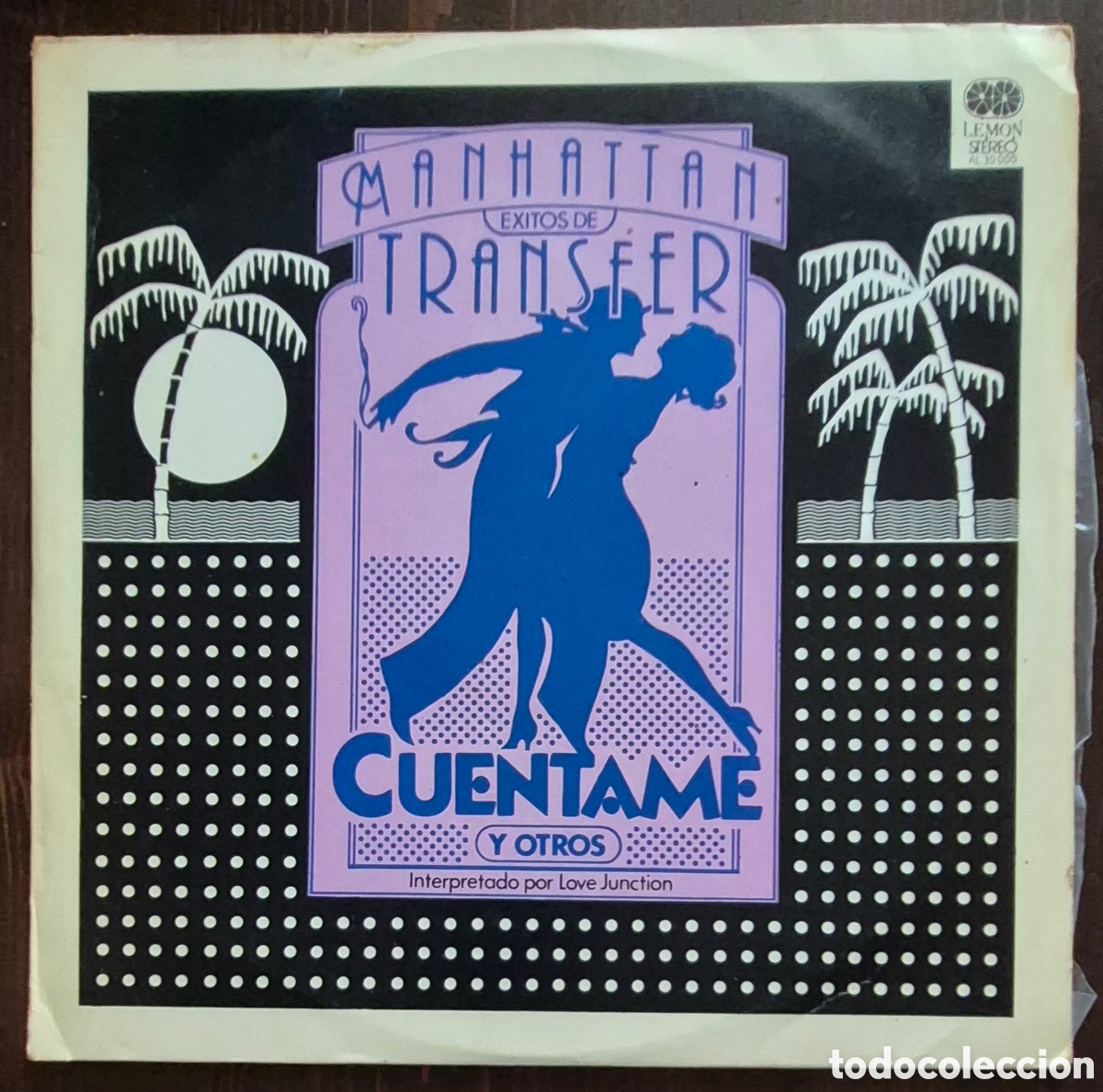 Discos de vinilo: LP - LOVE JUNCTION - EXITOS DE MANHATTAN TRANSFER - 1977 ESPA&Ntilde;A