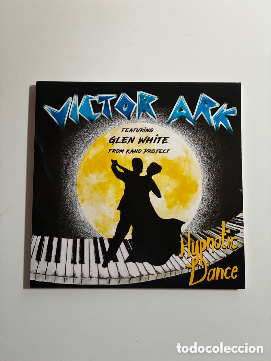 Discos de vinilo: Kano (Glen White) / Victor Ark - Hypnotic Dance MAXI SINGLE ITALO DISCO 2025 NUEVO Another Life
