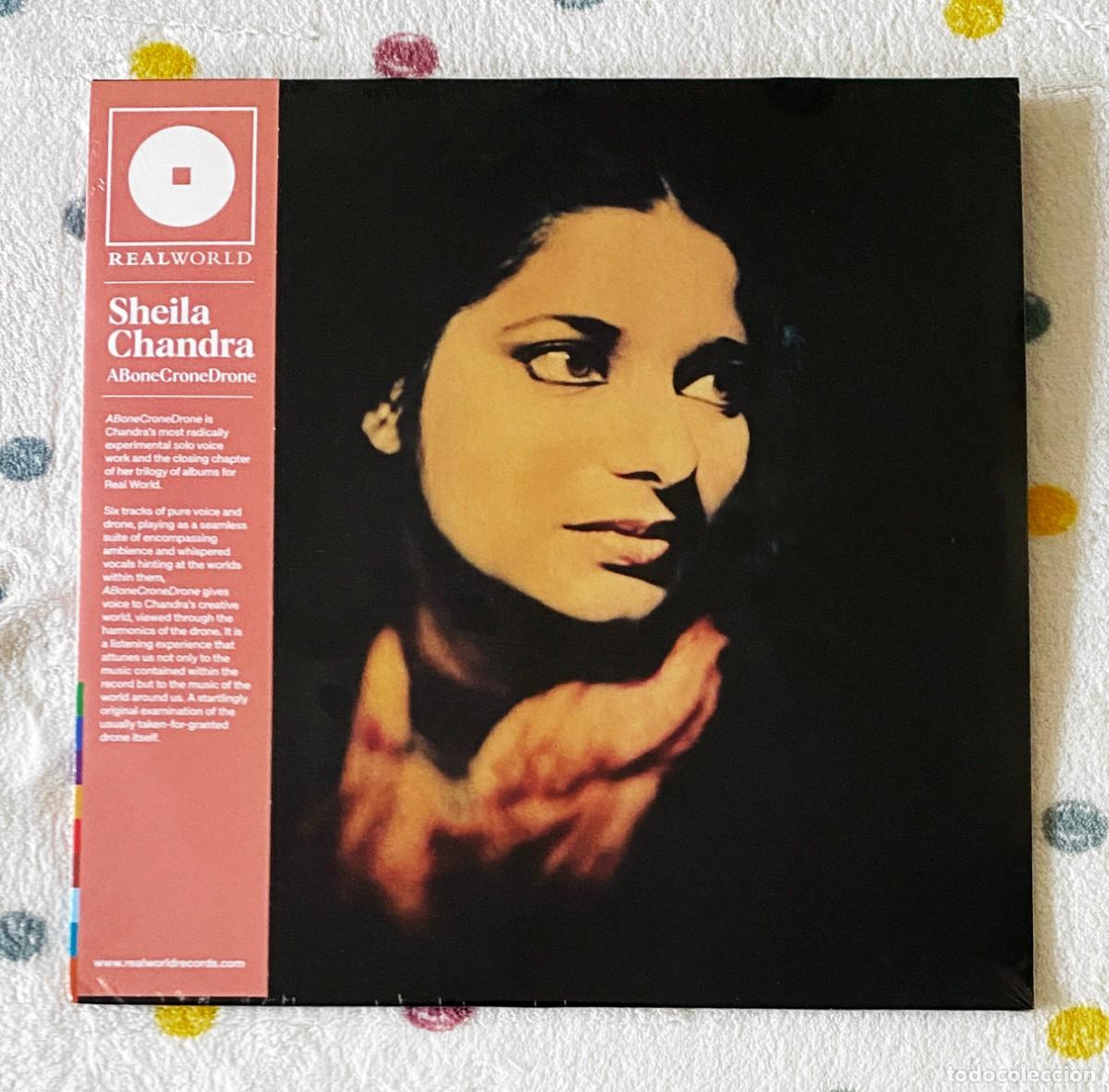 Discos de vinilo: SHEILA CHANDRA - ABONECRONEDRONE 12'' LP PRECINTADO - AMBIENT DRONE WORLD MUSIC MINIMAL