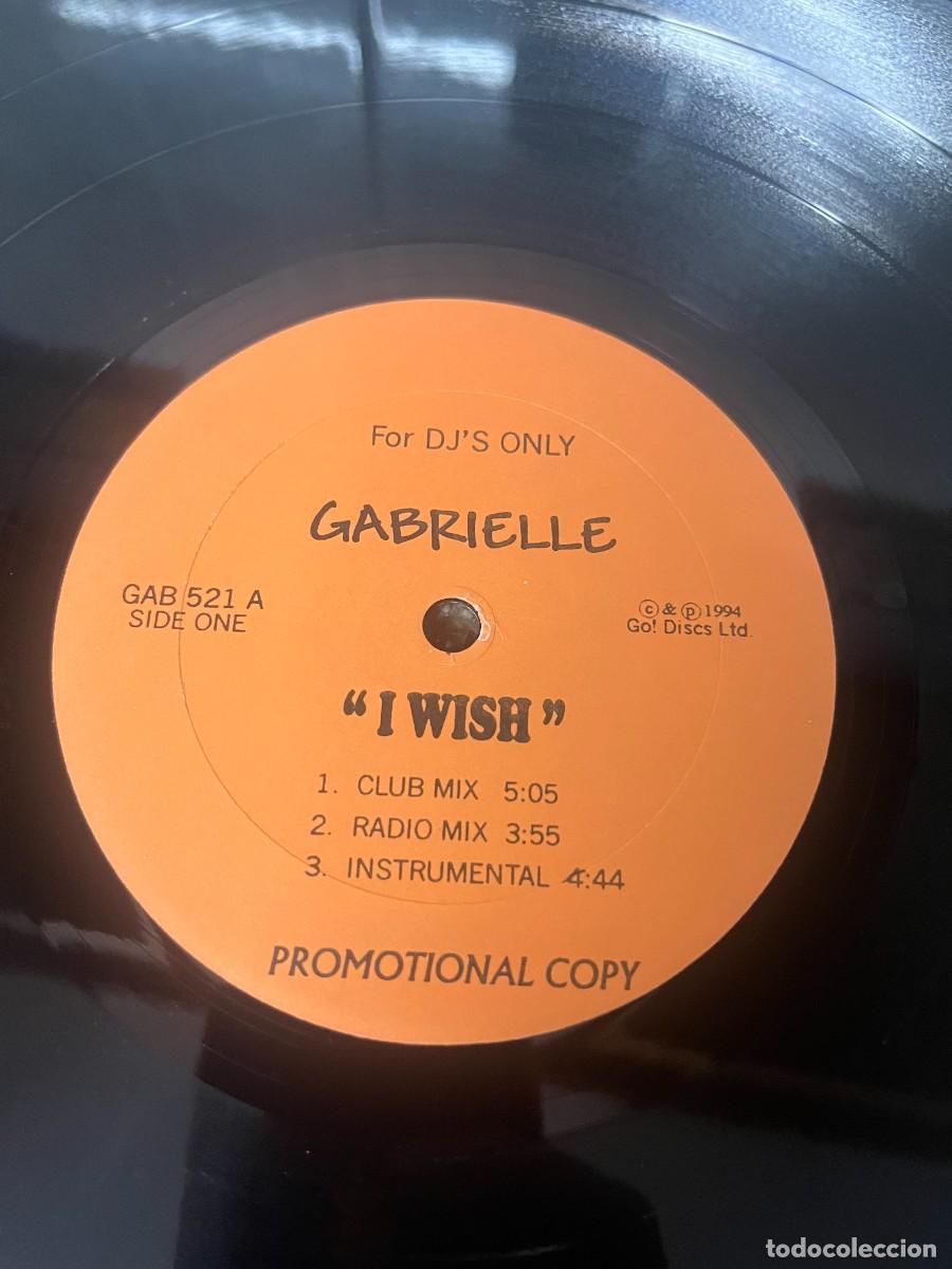 Discos de vinilo: Gabrielle &lrm;&ndash; I Wish maxi - Foto 3