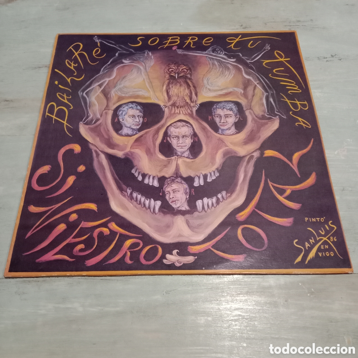 Discos de vinilo: SINIESTRO TOTAL - BAILARE SOBRE TU TUMBA - LP