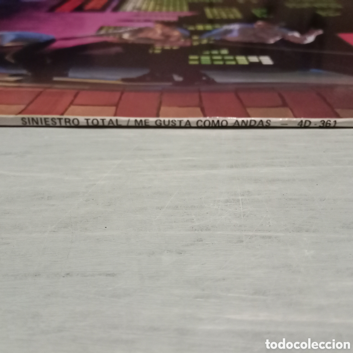 Discos de vinilo: SINIESTRO TOTAL - ME GUSTA COMO ANDAS - LP - Foto 3