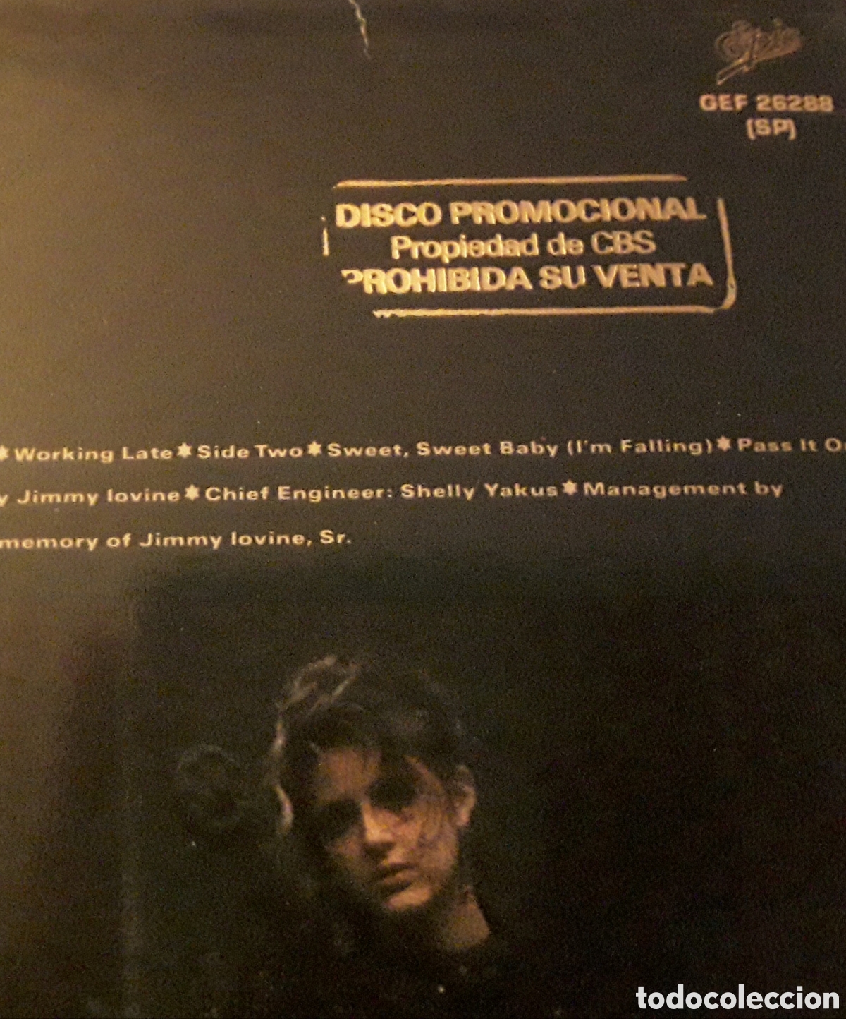 Discos de vinilo: LP - LONE JUSTICE - EDICI&Oacute;N PROMOCIONAL - Foto 2