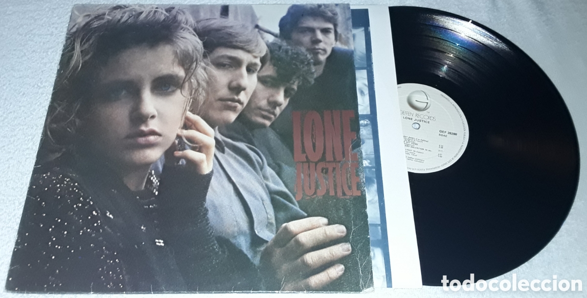 Discos de vinilo: LP - LONE JUSTICE - EDICI&Oacute;N PROMOCIONAL