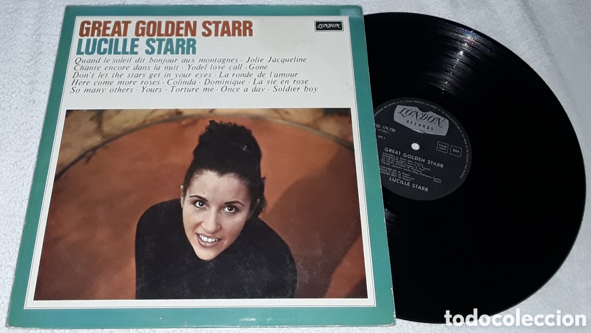 Discos de vinilo: LP - LUCILLE STARR - GREAT GOLDEN STARR - MADE IN HOLLAND