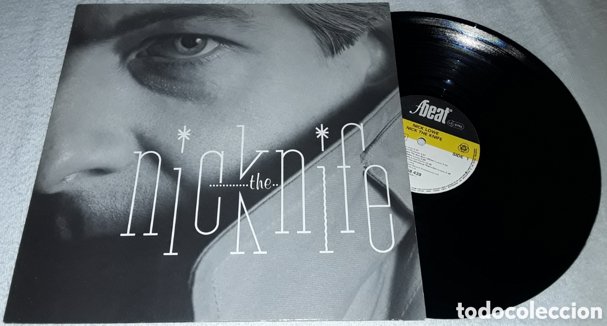 Discos de vinilo: LP - NICK LOWE - NICK THE KNIFE - MADE IN GERMANY