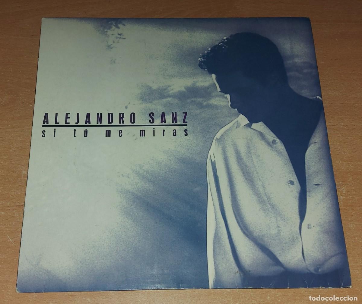 Discos de vinilo: LP VINILO ALEJANDRO SANZ SI TU ME MIRAS WARNER A&Ntilde;O 1993 GERMANY