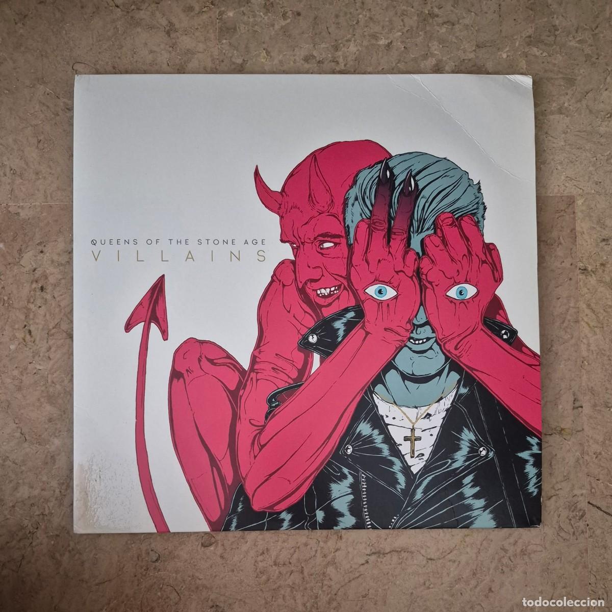 Discos de vinilo: VILLAINS - QUEENS OF THE STONE AGE (2 LP, DOBLE VINILO)