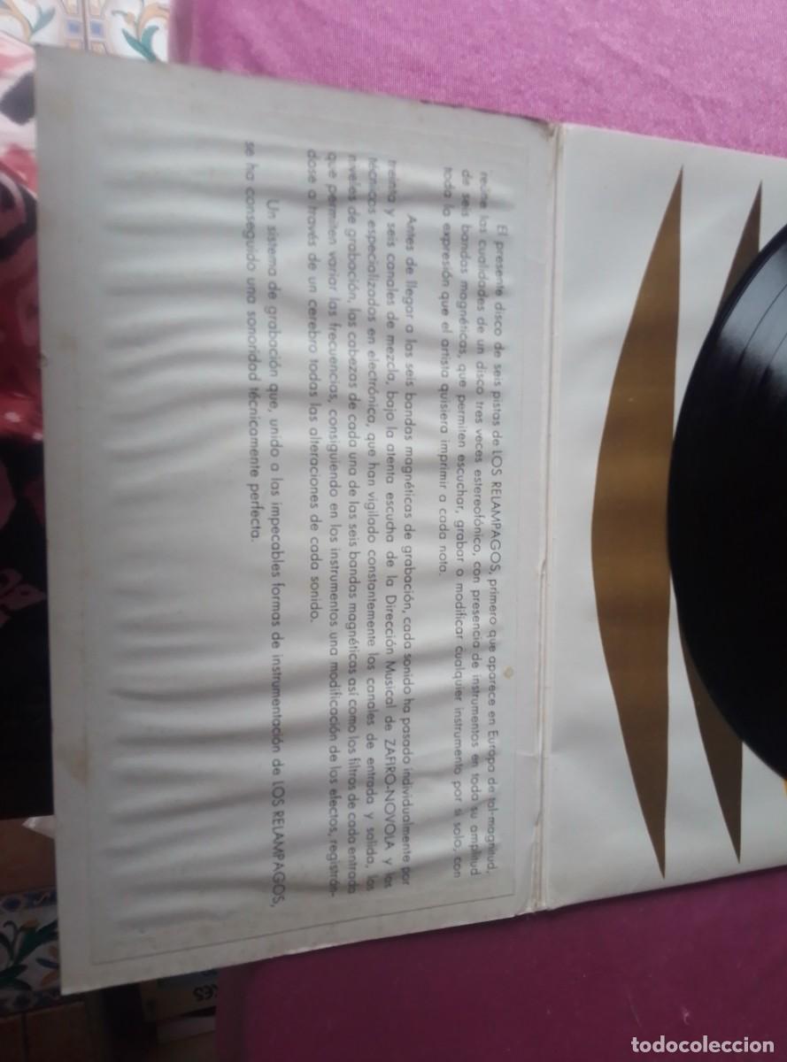 Discos de vinilo: LOS RELAMPAGOS LP L31 32 - Foto 4