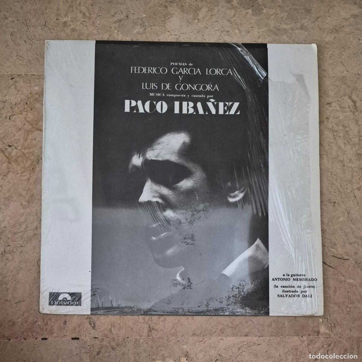 Discos de vinilo: POEMAS DE FEDERICO GARC&Iacute;A LORCA Y LU&Iacute;S DE G&Oacute;NGORA - PACO IB&Aacute;&Ntilde;EZ (LP, VINILO)