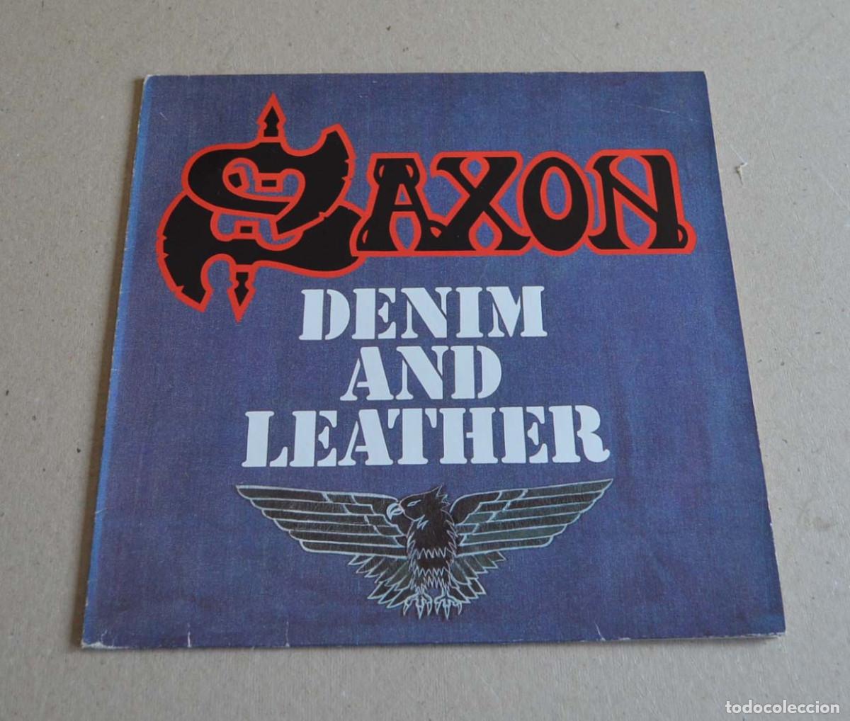 Discos de vinilo: SAXON - DENIM AND LEATHER