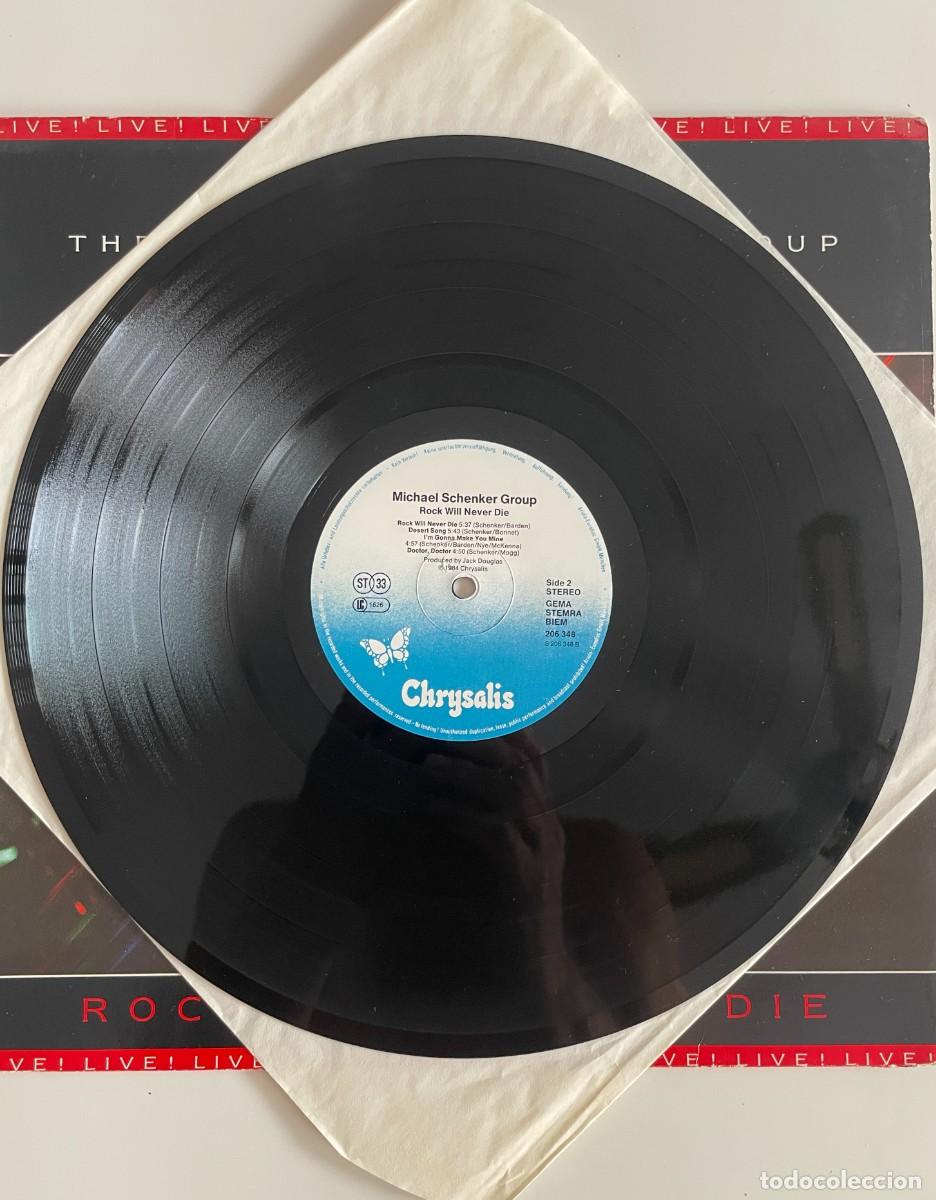 Discos de vinilo: The Michael Schenker Group &ndash; Rock Will Never Die - Foto 4