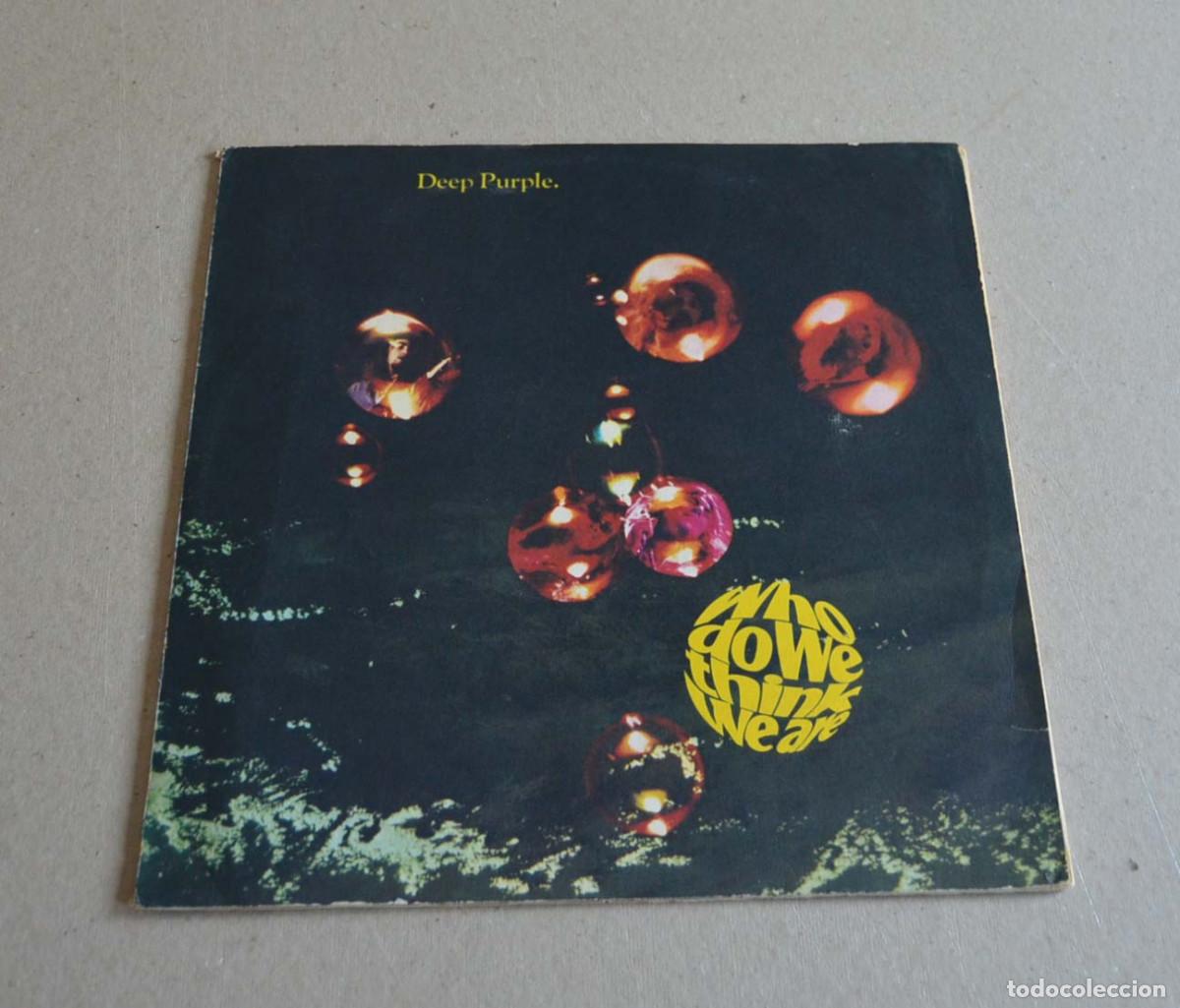 Discos de vinilo: DEEP PURPLE - WHO DO WE THINK WE ARE - Foto 1