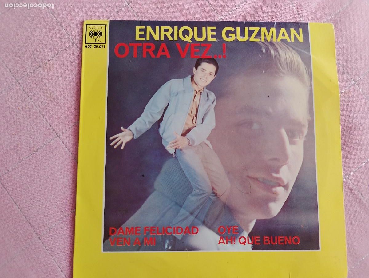 Discos de vinilo: Enrique Guzm&aacute;n &ndash; Otra Vez..! 1962 ed espa&ntilde;ola