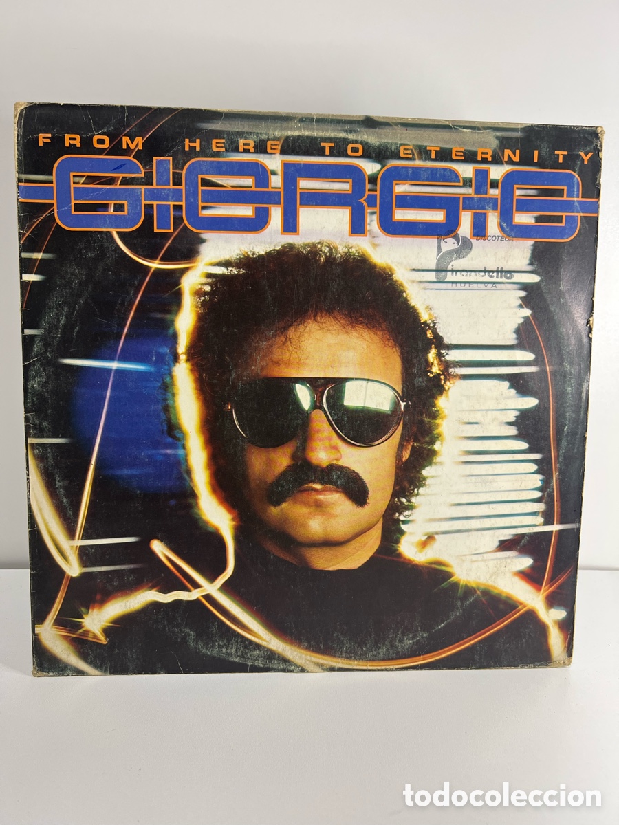 Disques de vinyle: GIORGIO (LP) FROM HERE TO ETERNITY A&Ntilde;O &ndash; 1977