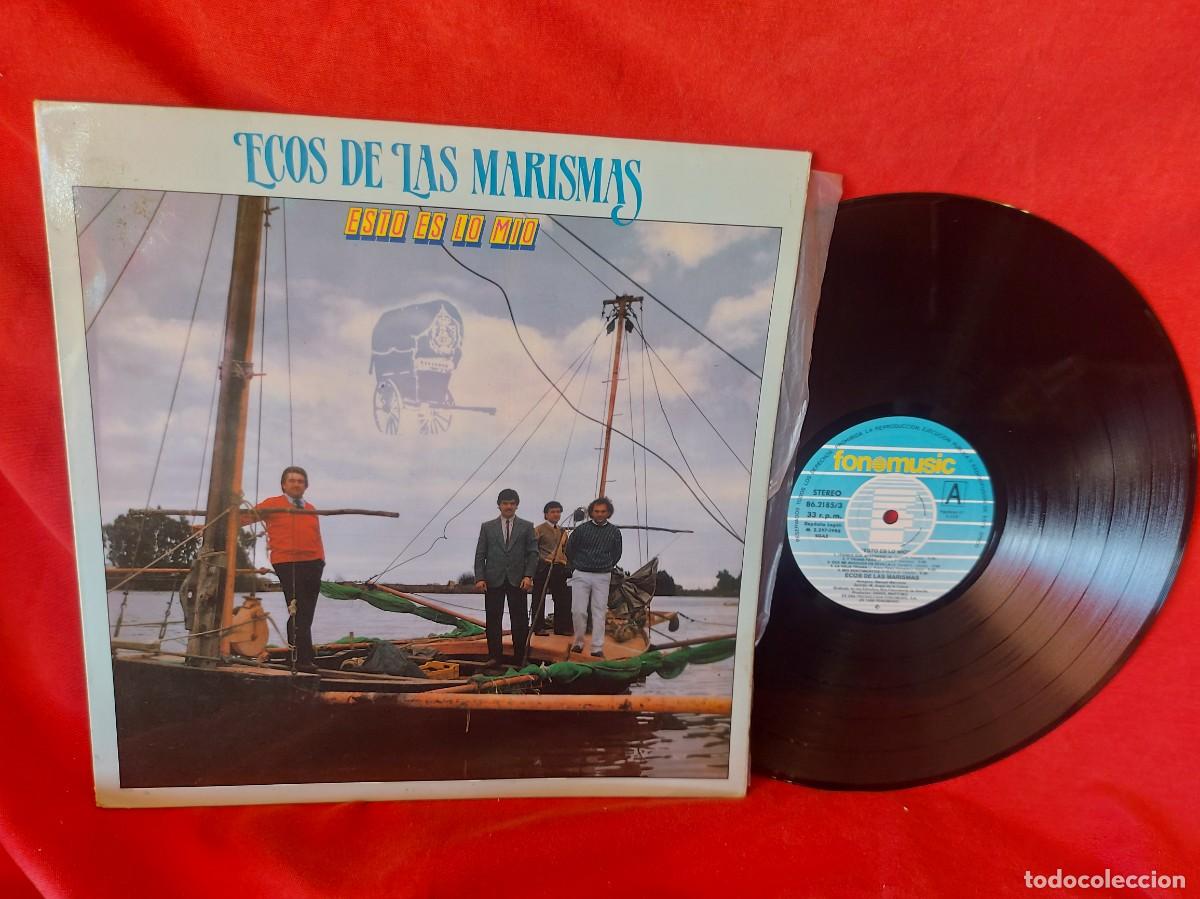 Discos de vinilo: LP,ECOS DE LA MARISMAS ESTO ES LO M&Iacute;O 1986 ( PEDIDOS M&Iacute;NIMOS 10 &euro; ) CAJA N.&ordm; 6 - LP