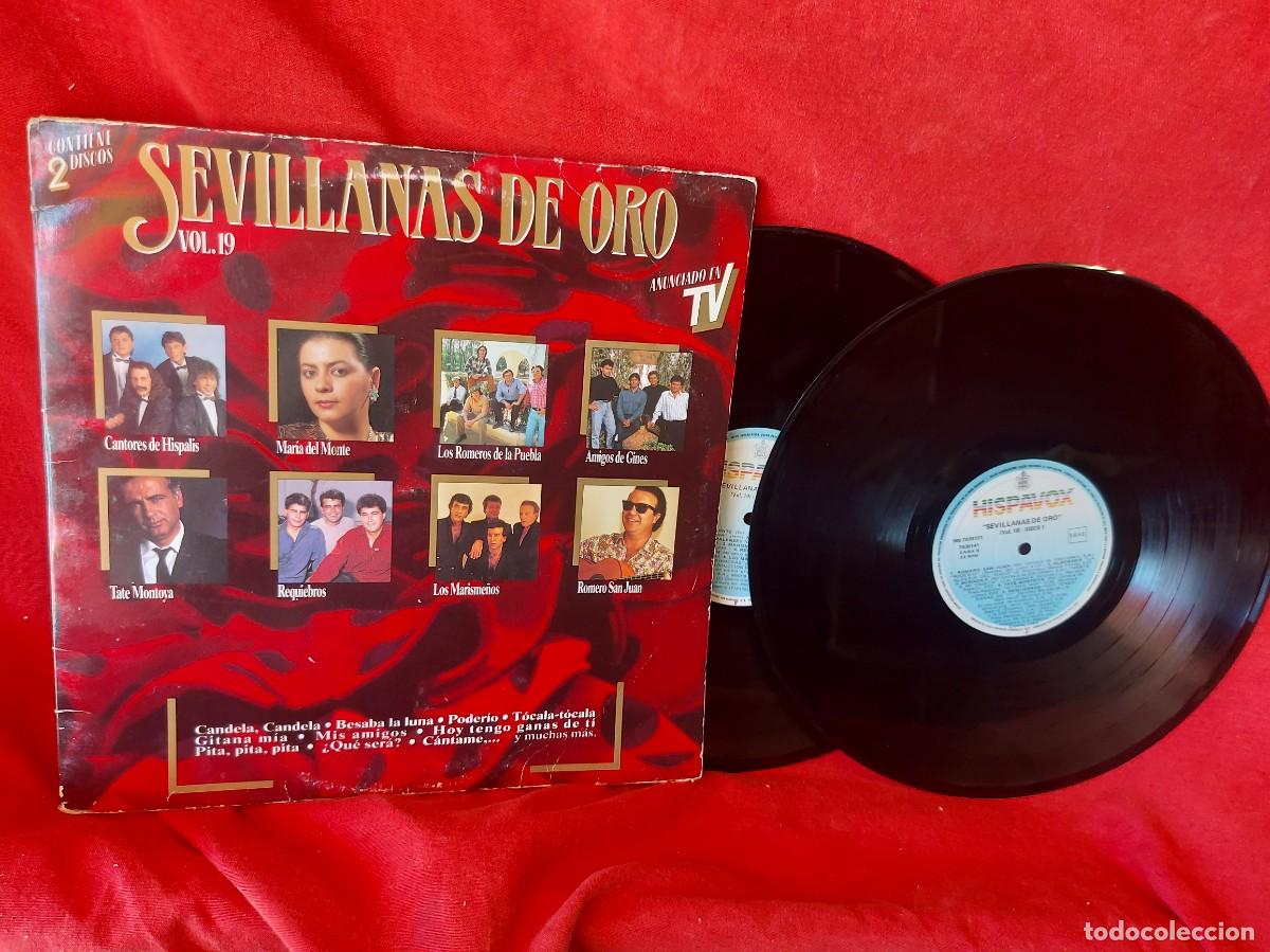 Discos de vinilo: LP,SEVILLANAS DE ORO VOL.19 A&Ntilde;O 1989 ( PEDIDOS M&Iacute;NIMOS 10 &euro; ) CAJA N.&ordm; 6 - LP