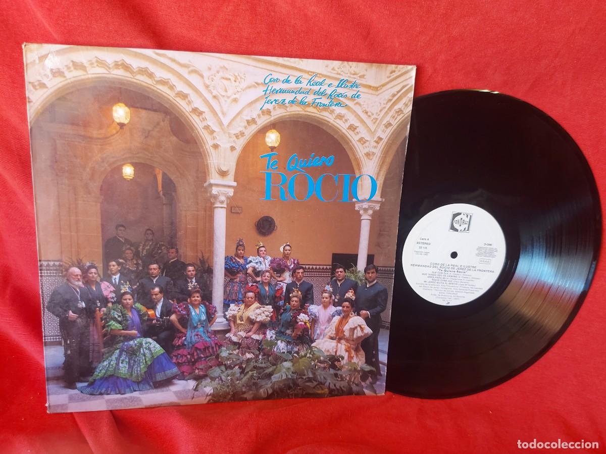 Discos de vinilo: LP,HERMANDAD DEL ROC&Iacute;O DE JEREZ 1992 TE QUIERO ( PEDIDOS M&Iacute;NIMOS 10 &euro; ) CAJA N.&ordm; 6 - LP