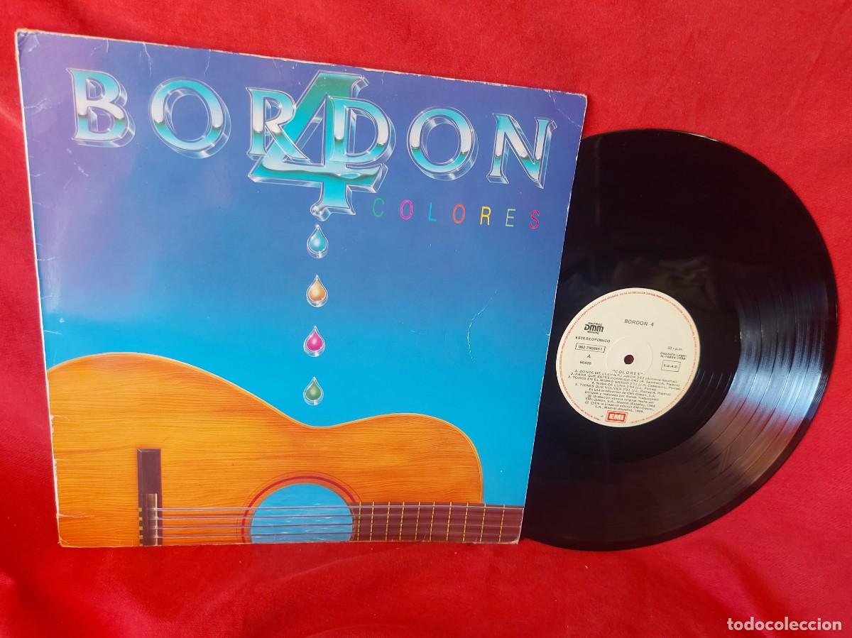 Discos de vinilo: LP, BORD&Oacute;N -4 COLORES 1988 ( PEDIDOS M&Iacute;NIMOS 10 &euro; ) CAJA N.&ordm; 6 - LP