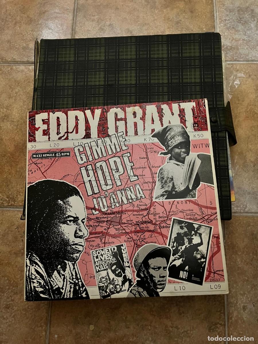 Discos de vinilo: BLAS29A Eddy Grant, Gimme Hope Jo'anna, Parlophone.