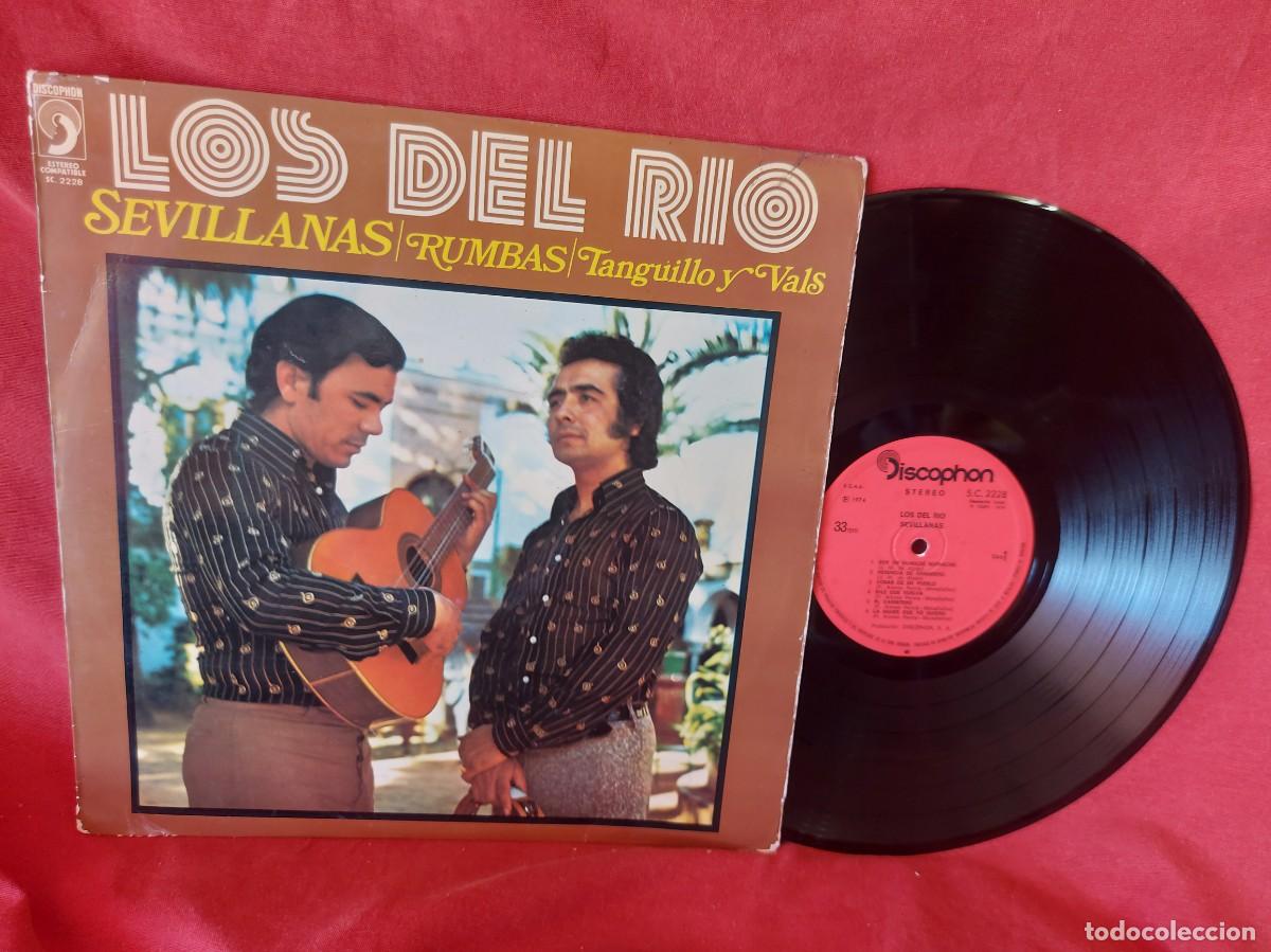 Discos de vinilo: LP, LOS DEL R&Iacute;O SEVILLANAS RUNBAS TANGUILLOS Y VALS 1974 ( PEDIDOS M&Iacute;NIMOS 10 &euro; ) CAJA N.&ordm; 6 - LP