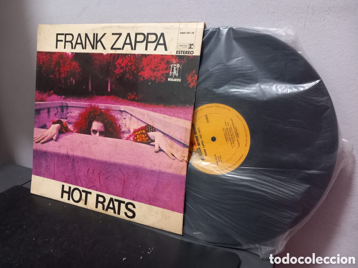 Discos de vinilo: ANTIGUO LP FRANK ZAPPA HOT RATS ORIGINAL