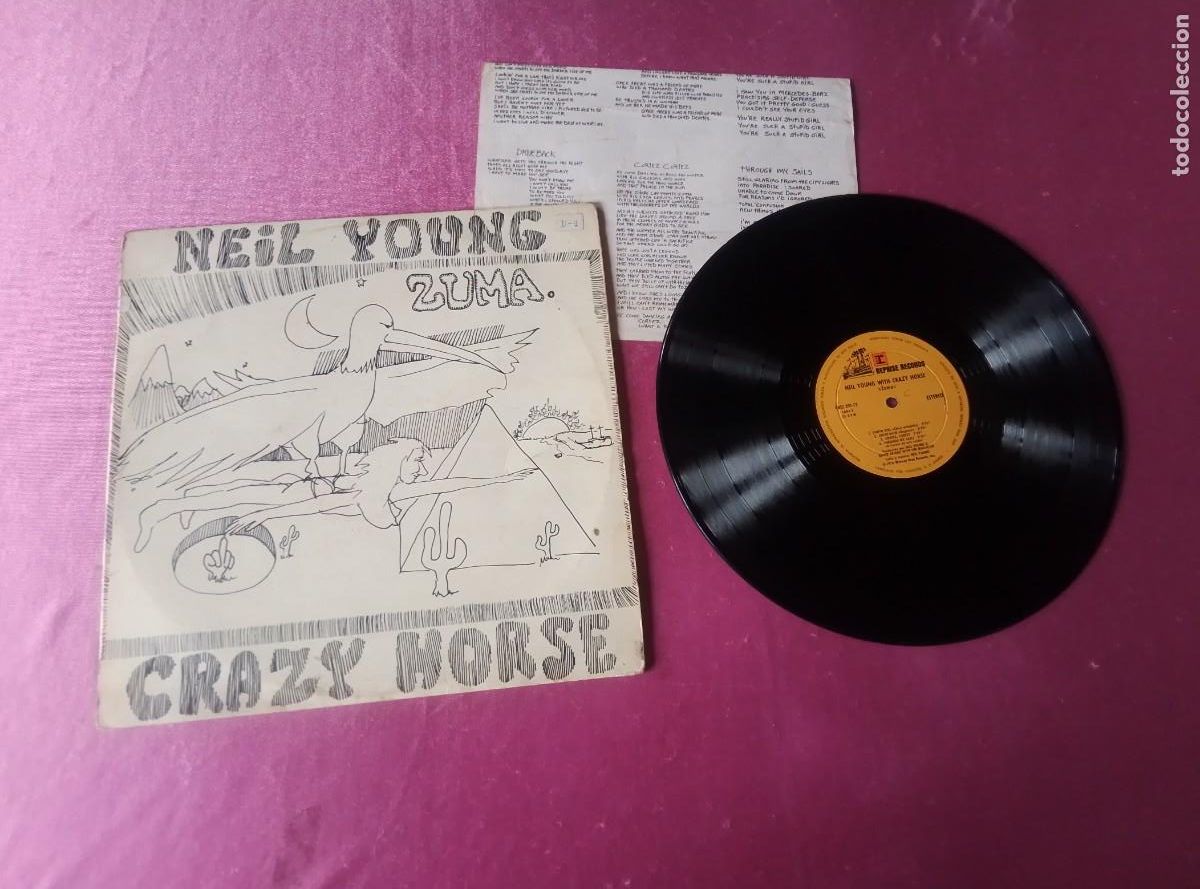 Discos de vinilo: NEIL YOUNG ZUMA 1976 LP L31 32