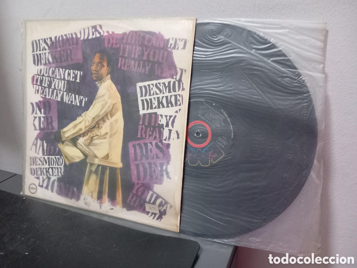 Discos de vinilo: ANTIGUO LP DESMOND DEKKER YOU CAN GET IT IF REALLY WANT ORIGINAL