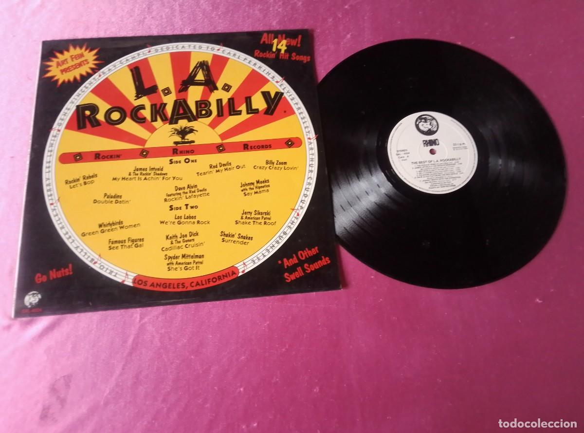 Discos de vinil: LA ROCKABILLY 1989 LP L31 32