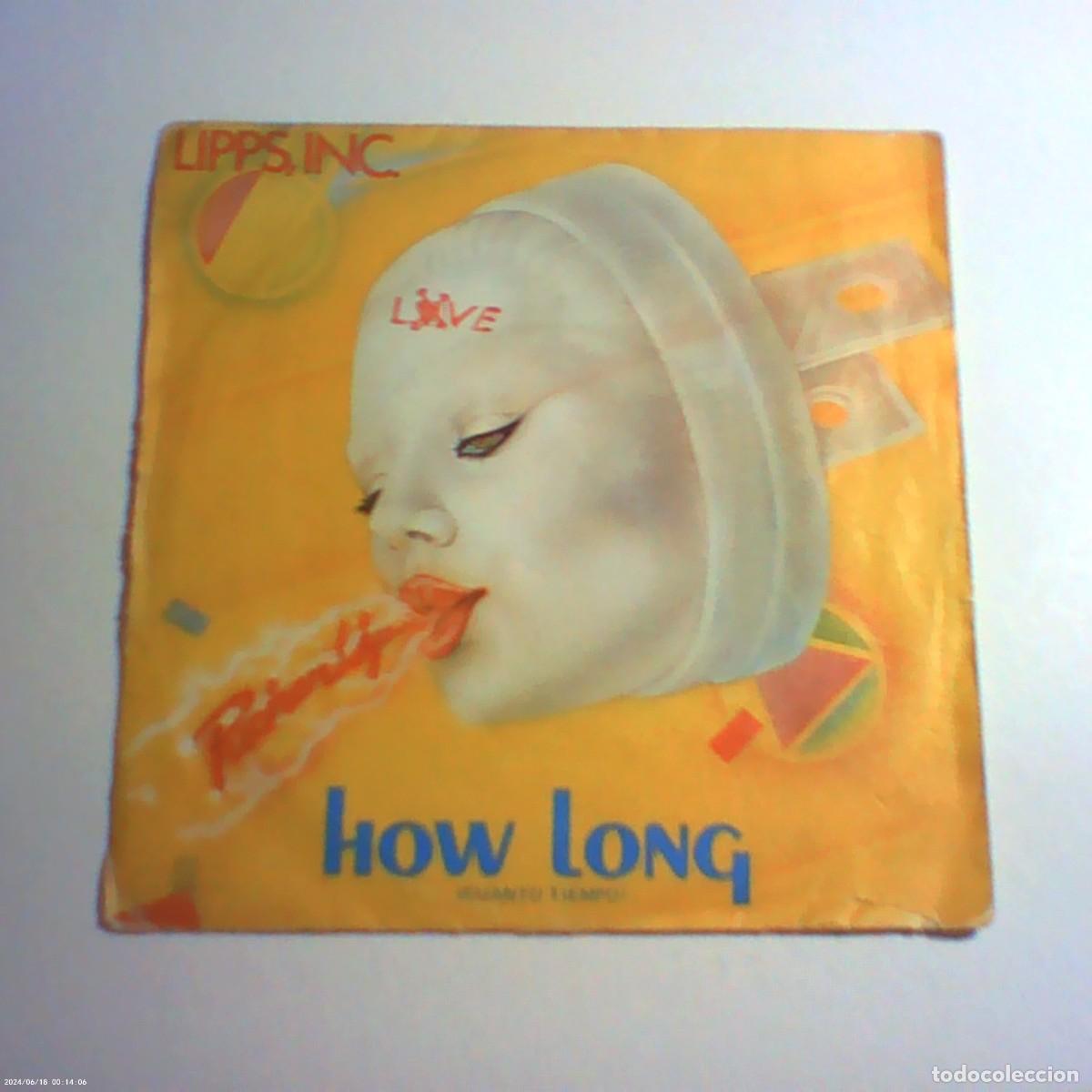 Discos de vinilo: single lipps, inc. how long. there they are. casablanca 1980 spain (seminuevo)