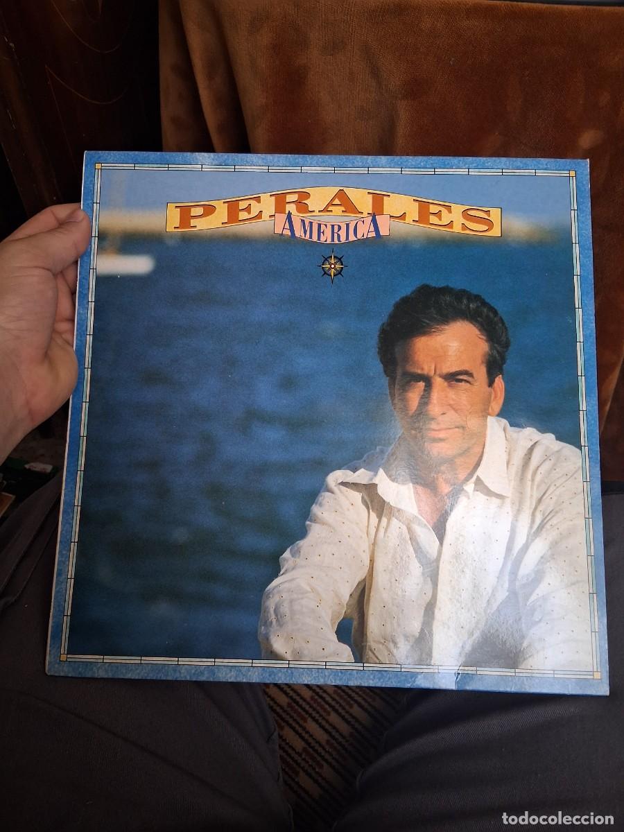 Discos de vinilo: Disco LP m&uacute;sica Jos&eacute; Luis Perales Am&eacute;rica