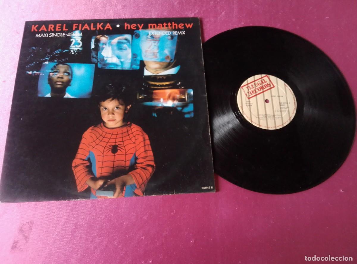 Discos de vinilo: KAREL FIALKA 1987 HEY MATTHEW LP L31 32