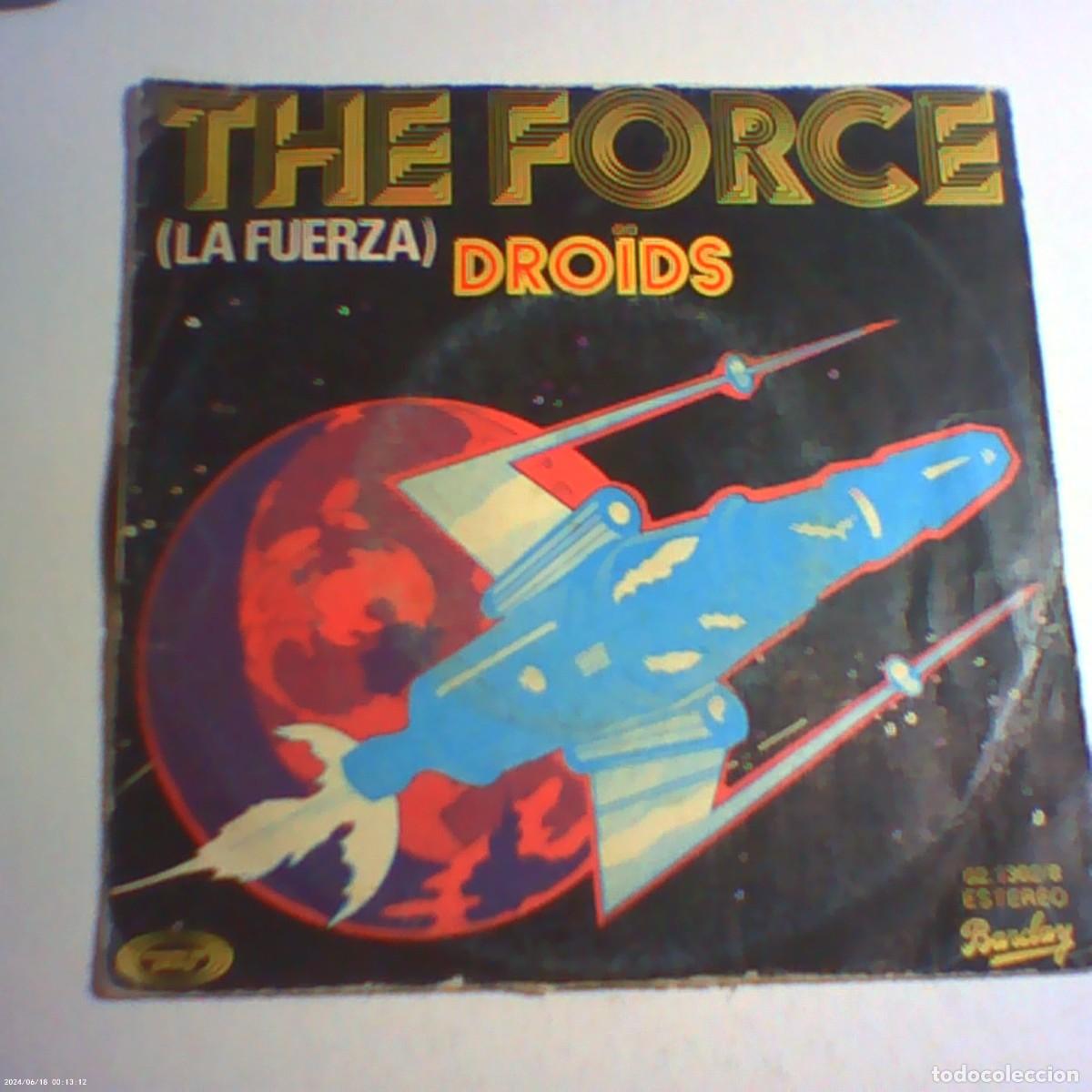 Discos de vinilo: single the force. dro&iuml;ds. barclay 1977 spain (buen estado)