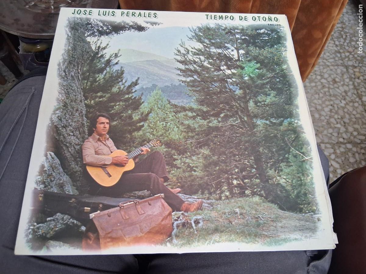 Discos de vinilo: Disco LP m&uacute;sica Jos&eacute; Luis Perales Tiempo de oto&ntilde;o